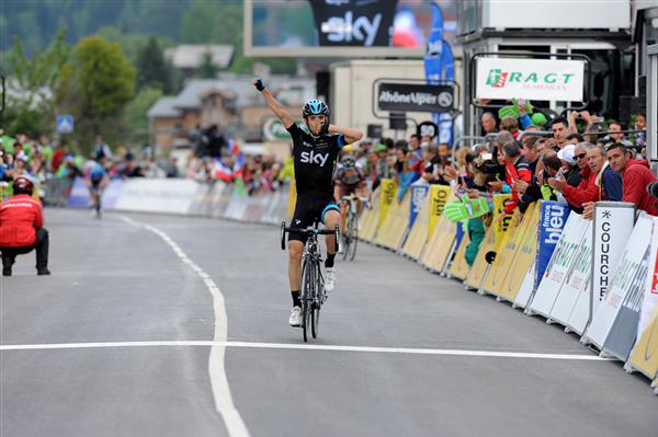Stage 8 finish